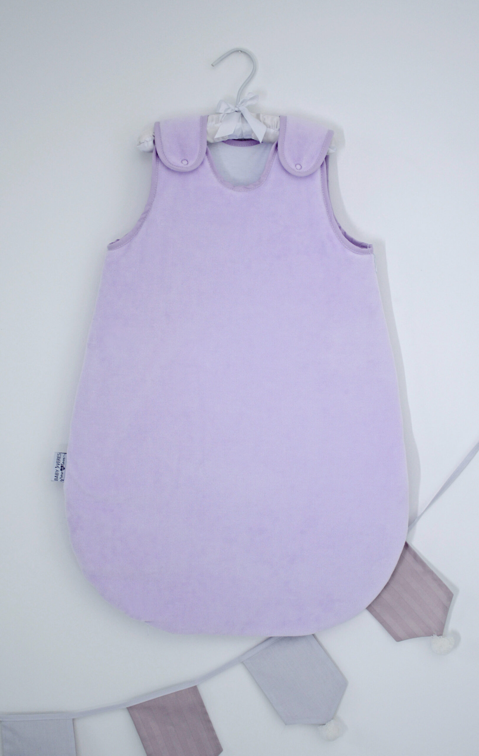 Cпальник Baby Veres ''Велюр Бузковий