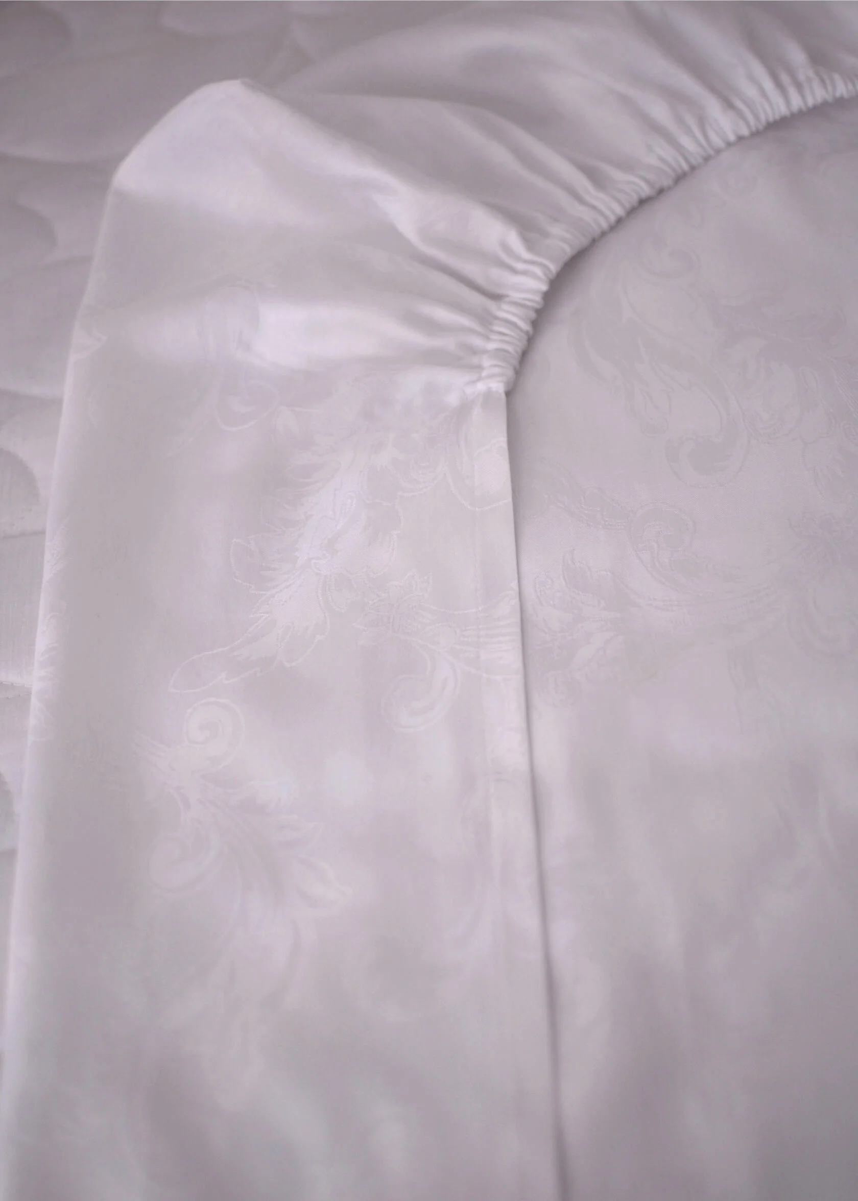Змінна постіль Baby Veres сатин жакард білий (3од.) (90*110/40*60)