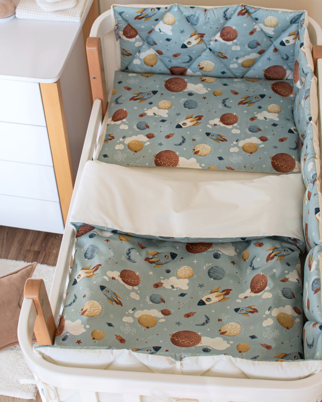 Бампер з 3 частин Бебі Верес 