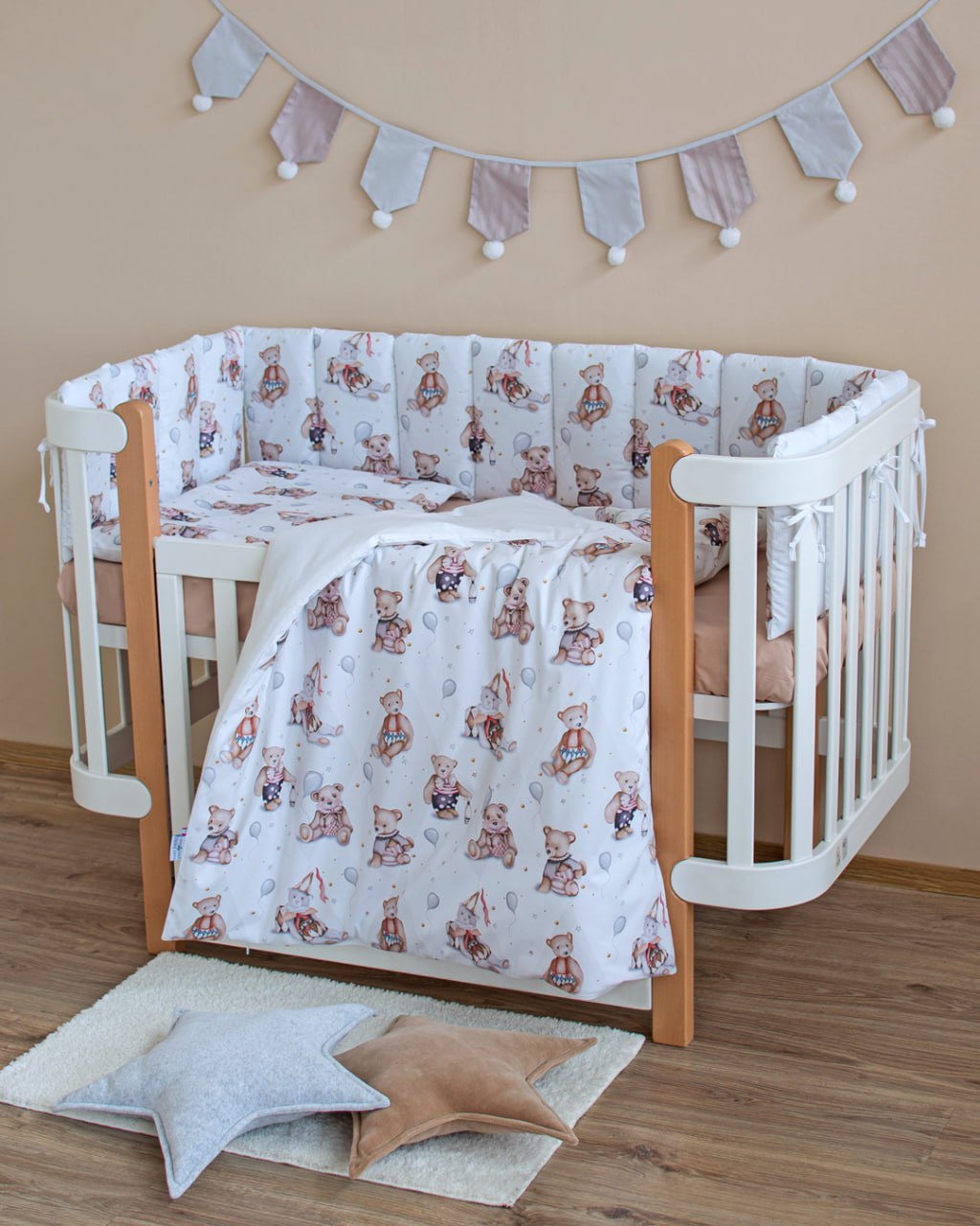 Бампер з 3 частин Бебі Верес 