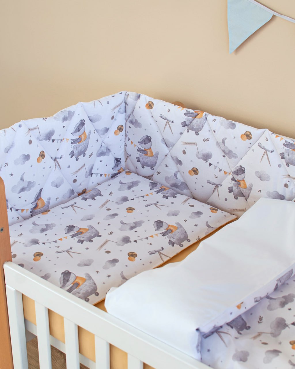 Бампер з 3 частин Бебі Верес 