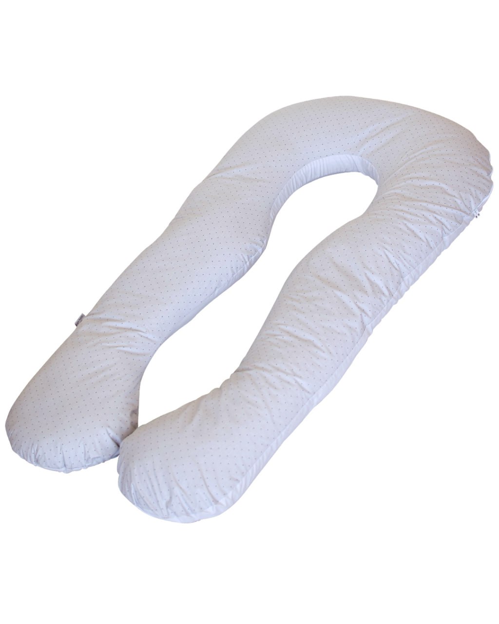 Подушка для вагітних П-подібна Бебі Верес ''Сіра в крапочки'' (140*75*15)