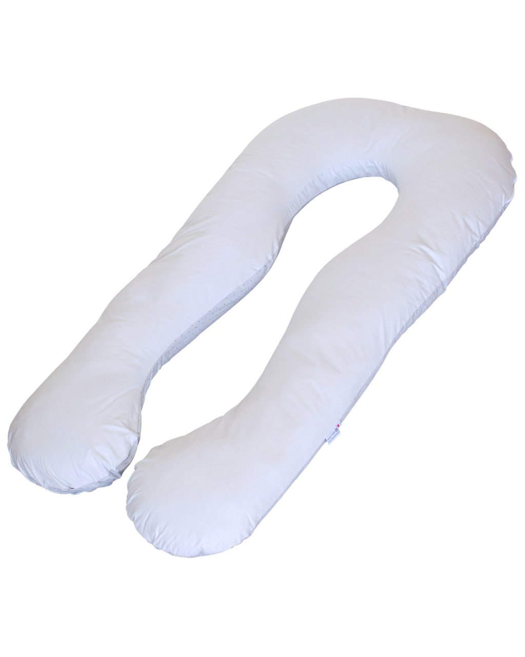 Подушка для вагітних П-подібна Бебі Верес ''Сіра в крапочки'' (140*75*15)